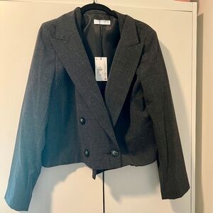 Primark Dark Grey Suit Set NWT